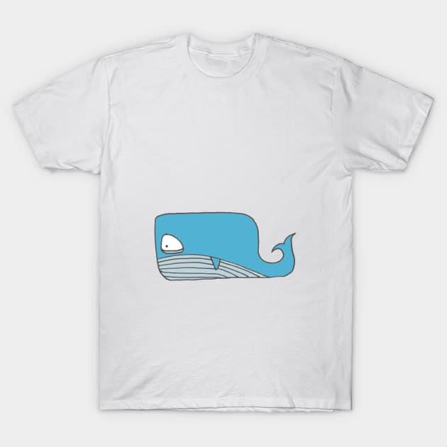 Bud The Blue Whale T-Shirt by Bollocks